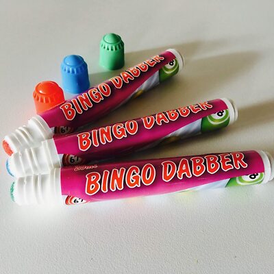 BINGO TUPFER/MARKER MEHRFARBIGE STIFTE FÜR BINGO TICKETS 1ER BIS 6ER PACK