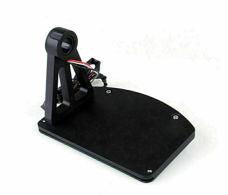 Side Mount License Plate LED Tail brake light Fits Bobber Customs choppers B H - Imagem 4 de 4