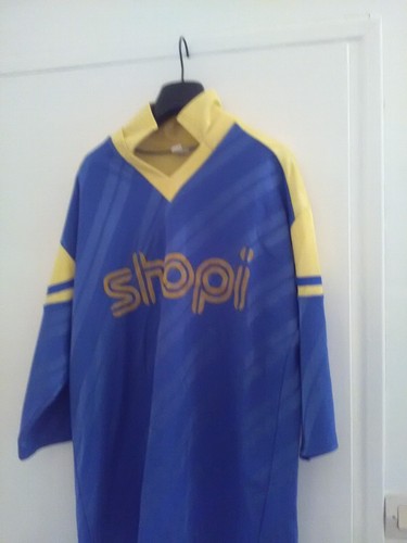 Maillot De Foot Vintage Berri - Made In Denmark - Numéro 6 - Taille L - Rouge