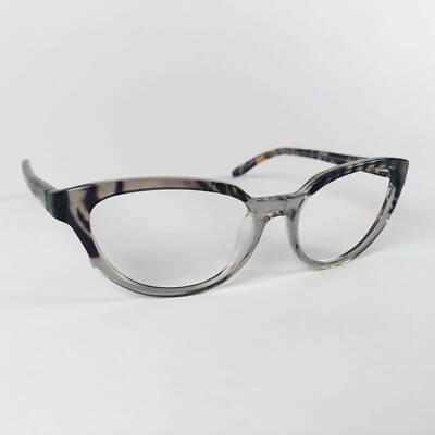EMILIO PUCCI Brille TANSPARENT GRAU CATS EYE Brillengestell MOD: EP2657 907