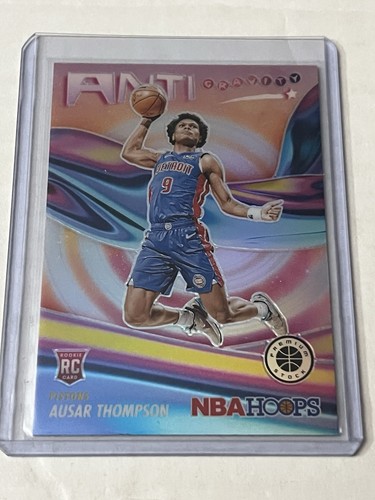 Ausar Thompson [Silver Prizm] #8 2023 Panini Hoops Premium Stock Anti Gravity card
