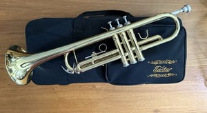 Eastar Brass Trumpet ETR-380 W/case and Accessories Band
