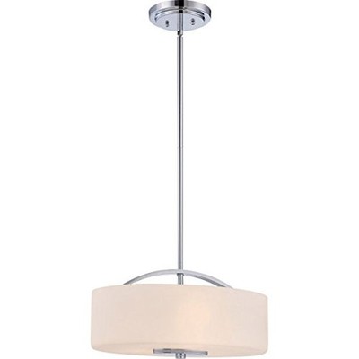 Illumina Direct TST0957G Dunnell 3-Light Pendant, Polished Chrome (Damaged Box)
