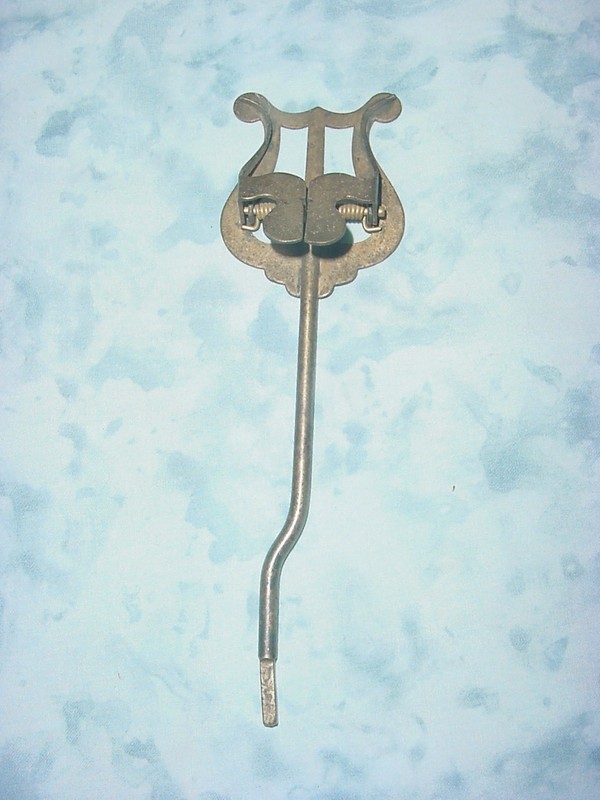Vintage Band Instrument Sheet Music Sheet Music Twin Spring Clip Holder  /Brass