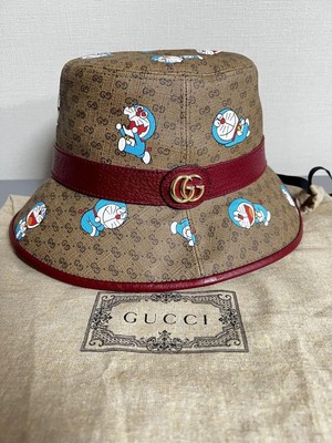 [ PAiN ]グッチ Gucci ドラえもんコラボ バケットハット 帽子 新品】タグ付き GUCCI×ドラえもんバケットハット（値下げ中）