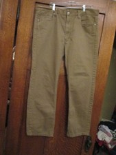 Vintage Levis Jeans Men's 40 x 30 505 Straight Leg Tan