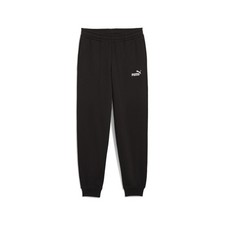 PUMA Essentials Logo Sweatpants Youth Boys Black Casual Athletic Bottoms 6849120