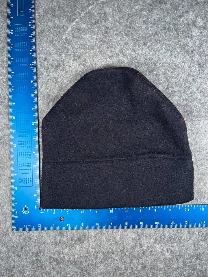 WearGuard Beanie Toque Adult One Size Dark Blue Polyester Fleece Ski Made USA - Image 3 of 4
