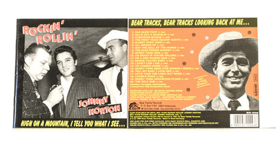 JOHNNY HORTON: ROCKIN' ROLLIN': 1991 BEAR FAMILY (GERMANY) CD / VG+