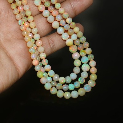 100% natural opal beads Yellow Opal beads Real Opal Beads Gift For Friend 670