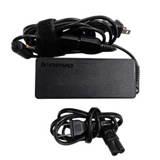 Lenovo AC Adapter Laptop Charger 90W 20V Black ADLX90NCC2A Round Tip