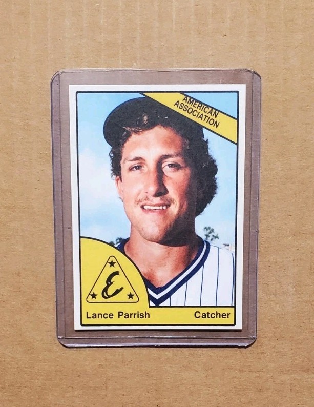 1977 Evansville Triplets Fantasy Card LANCE PARRISH Detroit Tigers 