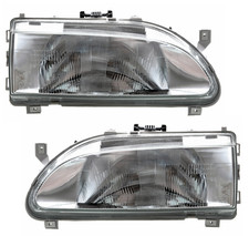 Scheinwerfer Set für Renault 19 II 1991-1995 H4 man LWR Streuscheiben
