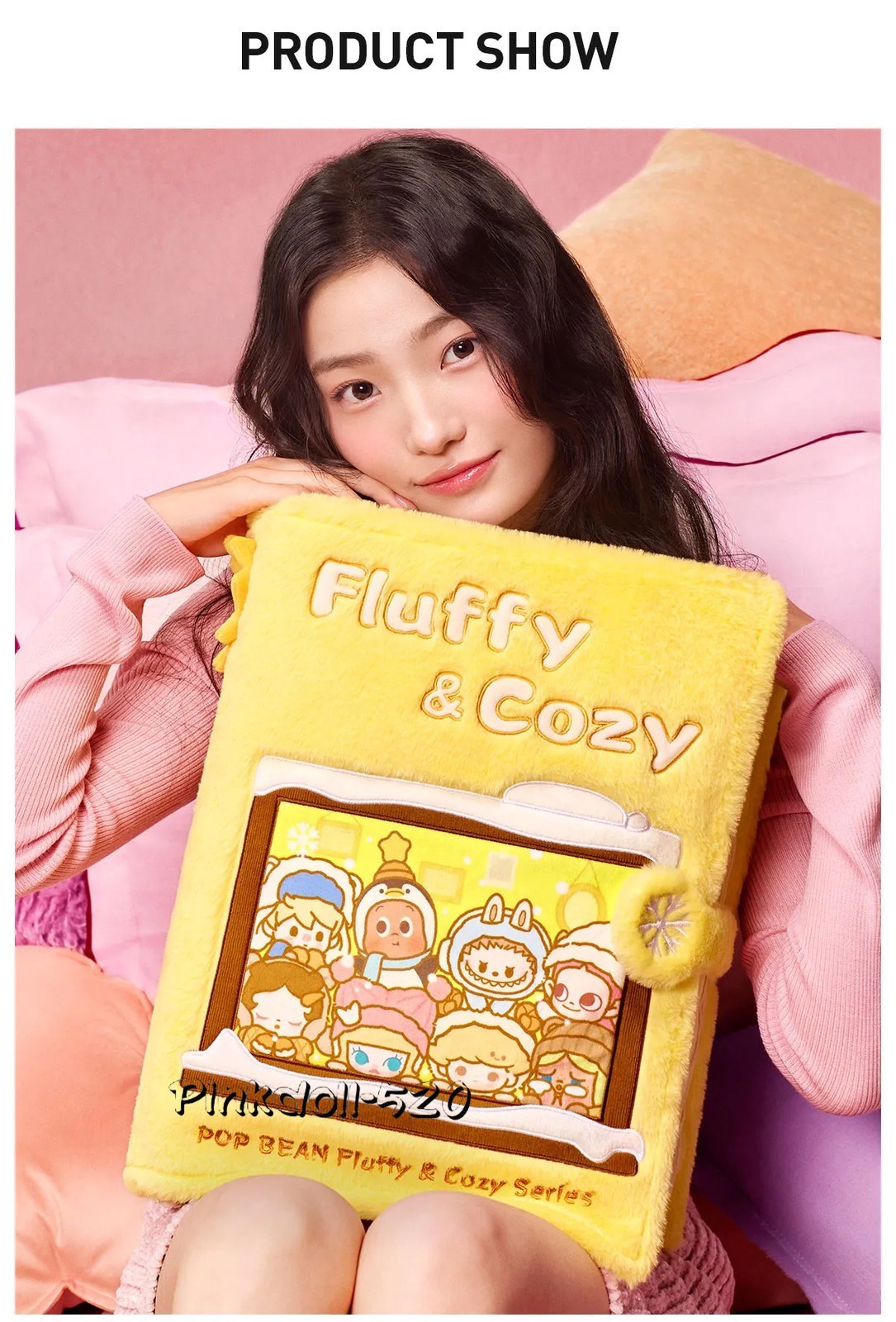 POP BEAN FLUFFY & COZY SERIES-PILLOW HOT CUTE TOY GIFT