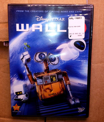 WALL-E    Disney  Pixar  Dvd   New   Free  Shipping