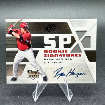 2008 SPx Rookie Signatures Silver Ryan Hanigan #110 Rookie Auto RC