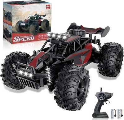 1:18 Scale 4x4 RC Car 25 Km/H Fast Off-Road Truck w/ 2 Batteries, Kids & Adults