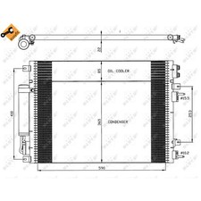 Condensateur Chrysler 300C