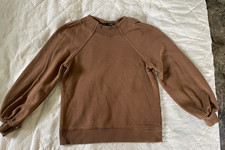 Brown Crew-Neck Sweatshirt BANANA REPUBLIC XS