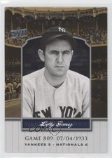 2008 Upper Deck Yankee Stadium Legacy Lefty Gomez #YSL809 HOF 3h2