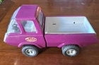 Vintage 1970s Tonka Purple Pressed Steel Toy Pickup Truck - No.53010 - 8 1/2”