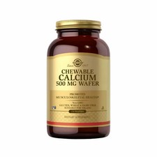Chewable Calcium 120 Wafers 500 Mg by Solgar