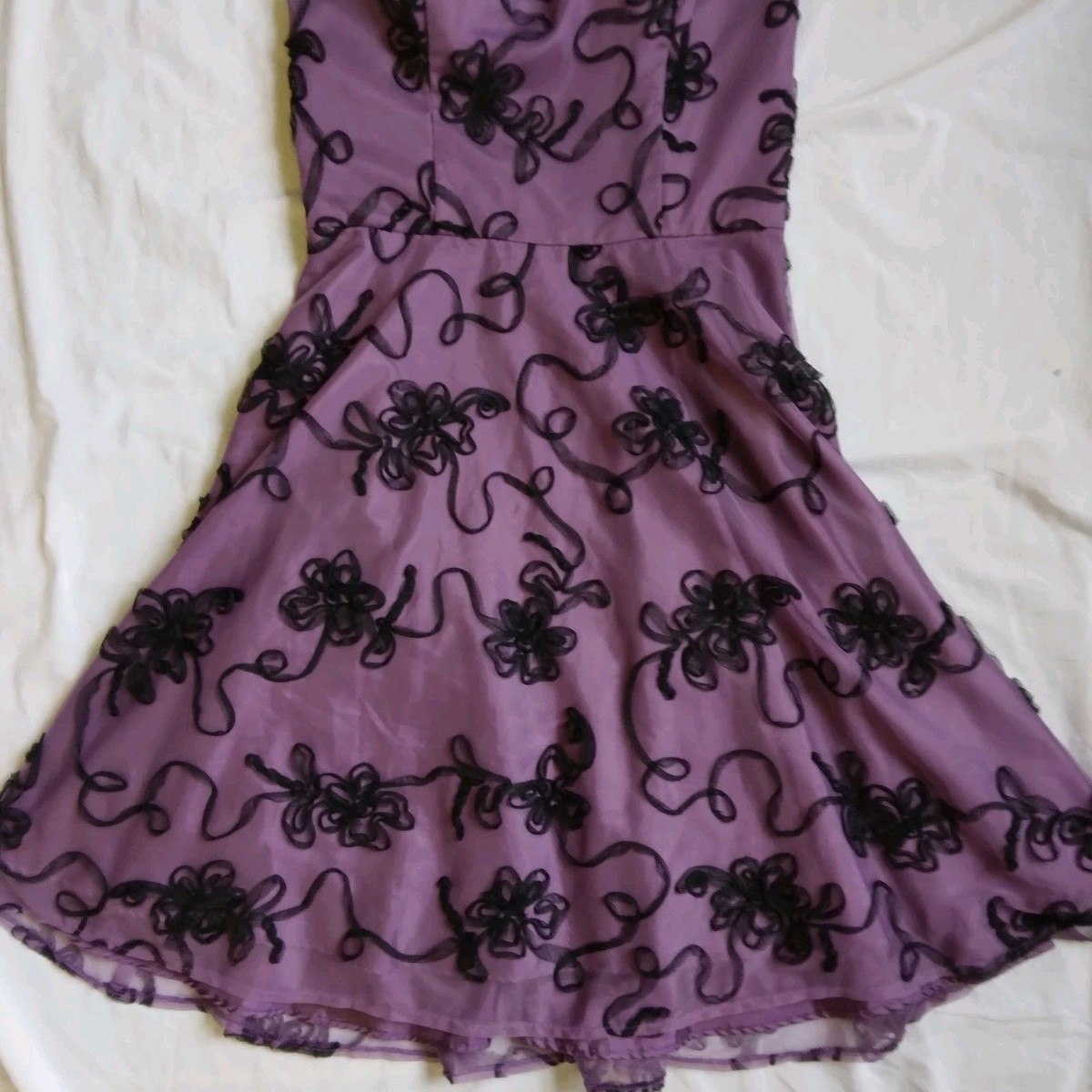 black and purple masquerade dresses Gothic Tulle Long Prom Dress Purple and Black Formal Womens Dresses jkprom