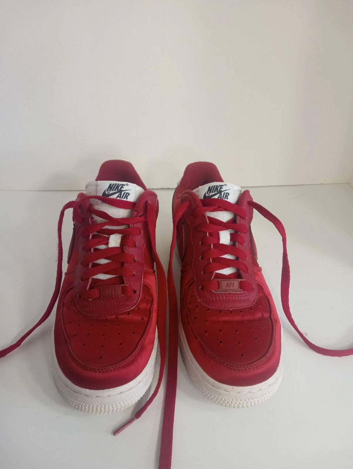 Nike Air Force 1 donna rosso cardinale bianco taglia 7 1 2