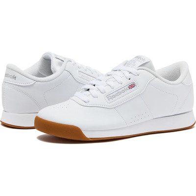 Reebok Princess Sneakers Women's US 6 White Gum Leather Lifestyle Shoes RG176