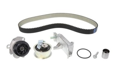 Fits AUDI A3, A4 B5, A4 B6, A4 B7, A6 C5; FORD timing belt set + coolant pump