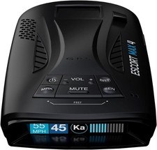 Escort MAX 4 Radar Detector AutoLearn GPS Bluetooth