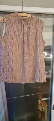 Elegante ärmellose Bluse von VIVENTY Bernd Berger, Größe 40. Sehr Gut  