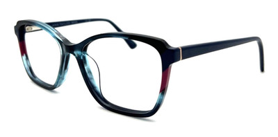 NEW ANN TAYLOR ATP829 C03 TEAL-NAVY MULTI AUTHENTIC EYEGLASSES 49-15-132