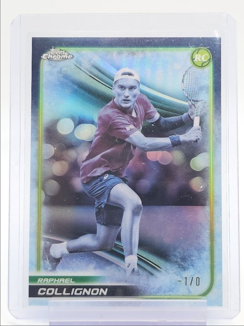 Raphael Collignon 2025 Topps Chrome Rookie Sub Zero Frozenfractor -1/0 Q4857