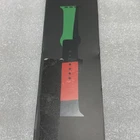 Apple Watch Black Unity Sport Band 42/44/45/49mm Red Green MJ4W3AM/A - New