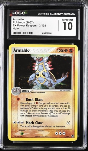 Armaldo graded CGC 10 for sale on eBay