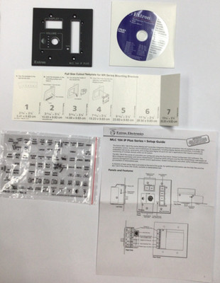 Extron MLC 104 IP PLUS Media Controller face plate Black new free shipping