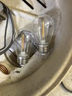NEW Pam Clock Style,Advertising ,LED Light Bulbs Set of (2) SAFE For FACE-DIAL — photo 1