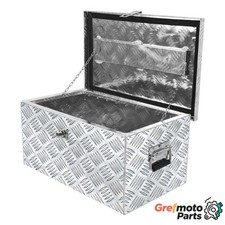 Diamond Plate Heavy Duty Box 20x12x9.5 Silver Aluminum Pickup Truck Box Diamond Plate Heavy Duty Box 20x12x9.5 Silver Aluminum Pickup Truck Box