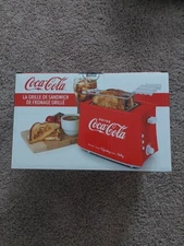 Toaster Grilled Cheese Coke Cola Toaster with Easy-Clean 