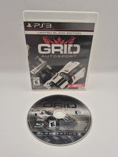 GRID Autosport Limited Black Edition (Sony PlayStation 3, 2014) No Manual Tested