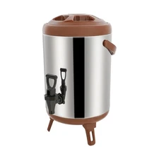 8L Round Insulated Drink Dispenser 3 Pcs Insulated Thermal Beverage Dispenser