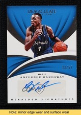 2017 Panini Immaculate Heralded Signatures 33/57 Anfernee Hardaway Auto READ 3z3