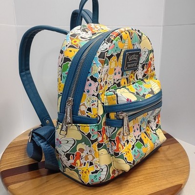 Loungefly Pokémon Sticker Collage Mini Backpack Pikachu Cubone