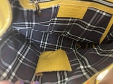 Novel Große Gelbe Tasche Leder - #36