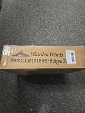 = Garden Winds 10' x 12' Patio Gazebo Canopy Cover Only LCM1018RS Beige NEW