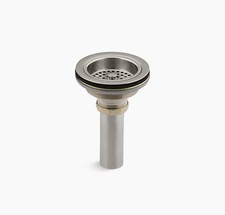 NEW Kohler K-8801-BN Duostrainer Sink Drain Strainer Vibrant Brushed Nickel