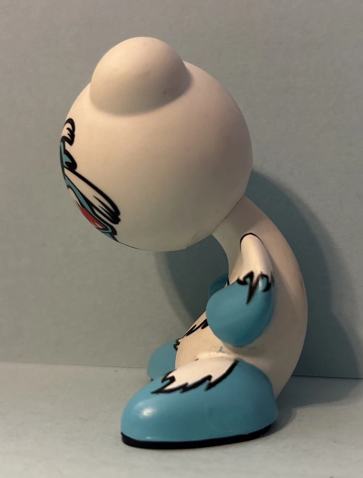 U.B. Funkeys Radica Common Figure - Bomble Yeti Blue White - Mattel 2009 - Image 2 of 4