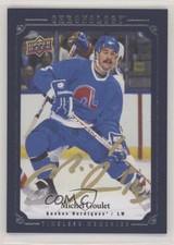 2018 Chronology Canvas Timeless Memories Blue Michel Goulet #CA-GO Auto HOF 07pz