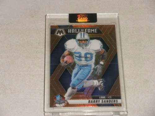 2025 Panini Mosaic Hall of Fame Honeycomb Prizm #291 Barry Sanders SSP